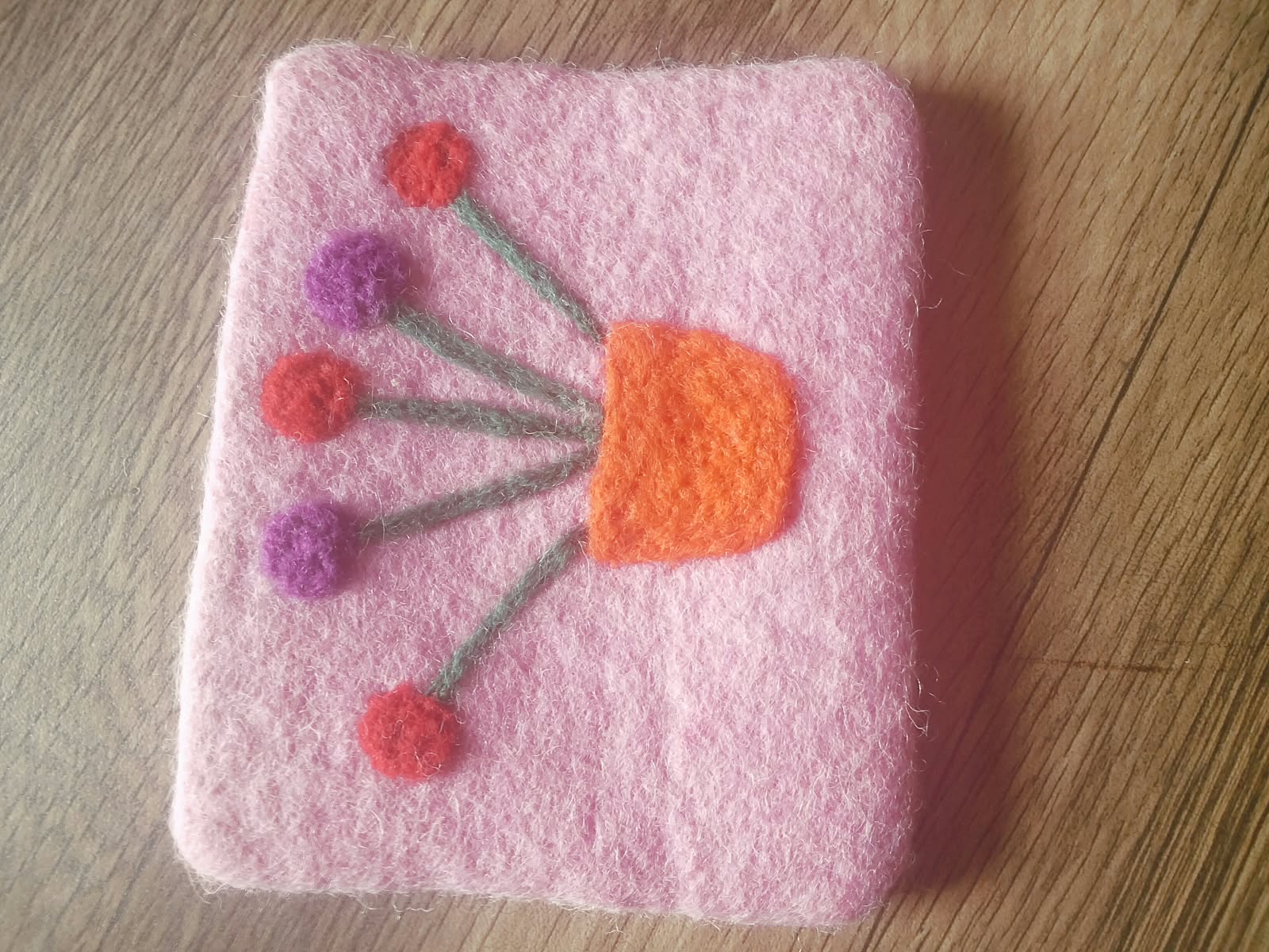 🌸💕 Blush Blossom Thick Woolen Hanky